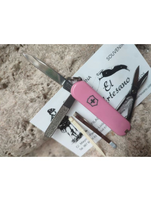 NAVAJA MULTIUSOS ROSA PEQUEÑA VICTORINOX